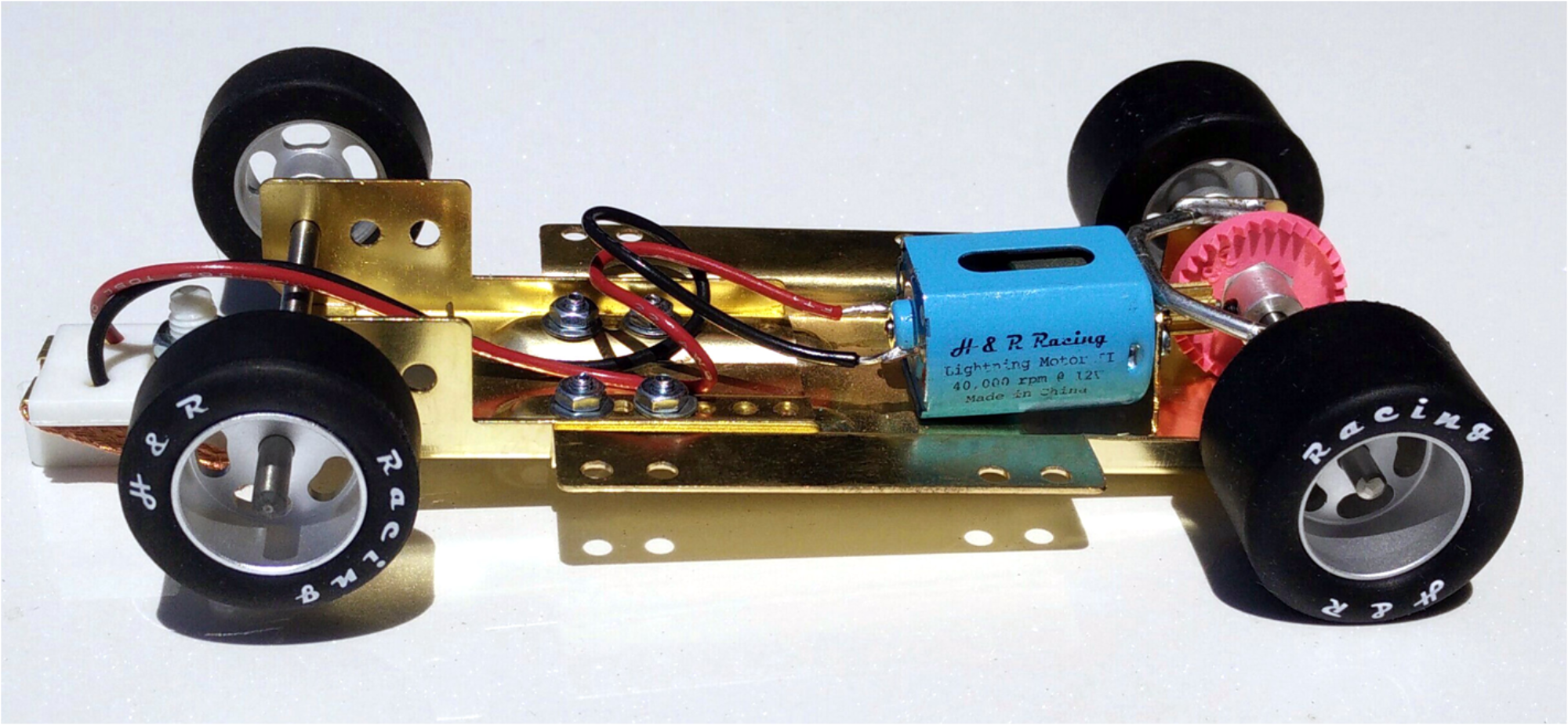 h&r slot car chassis