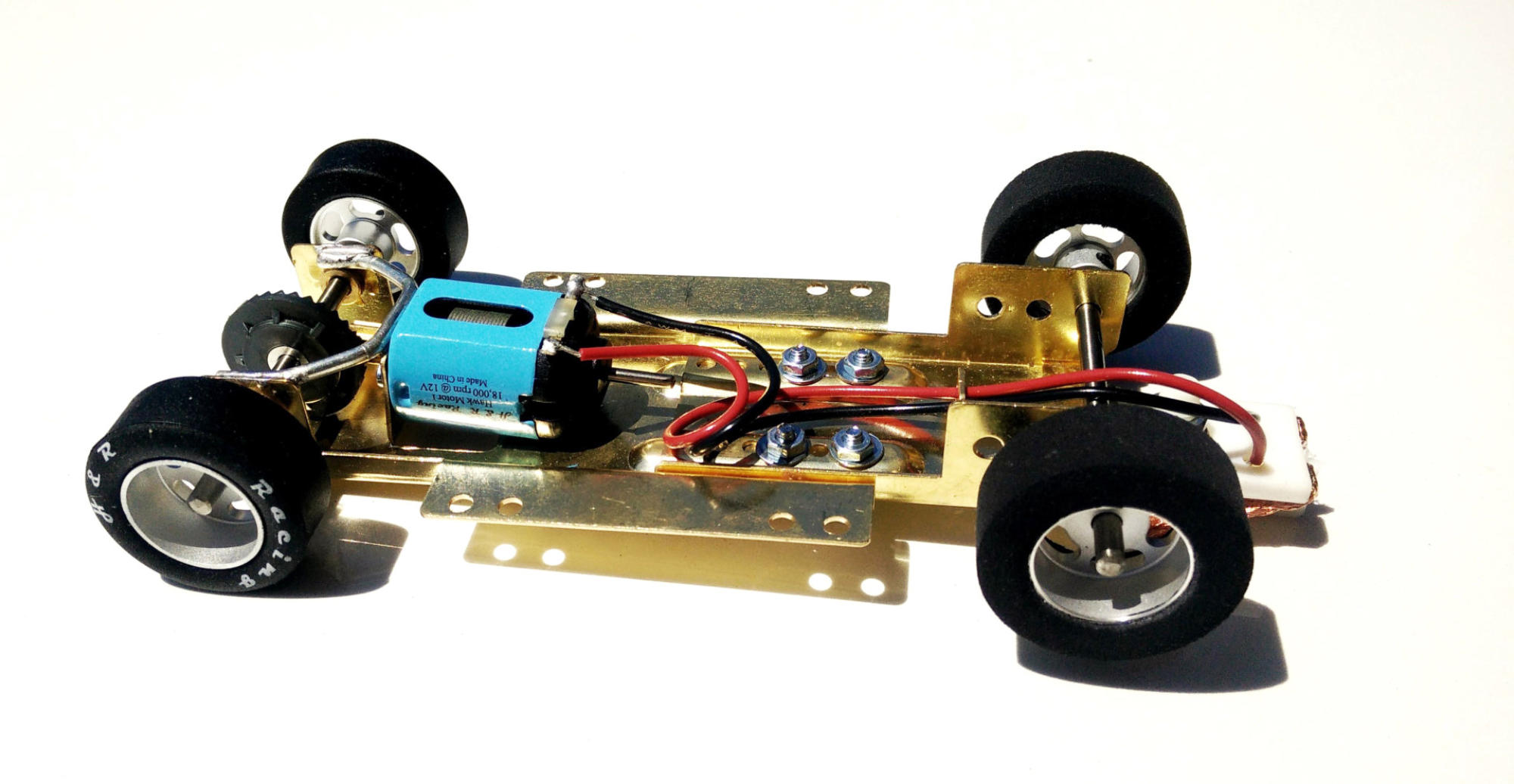 h&r slot car chassis